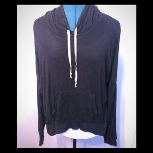 Navy blue Brandy Melville T-shirt Layla Hoodie